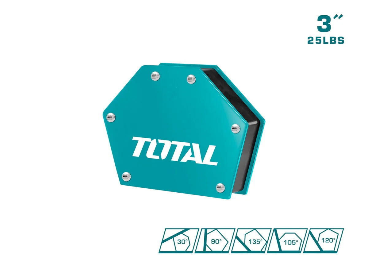 TOTAL TAMWH25036 25Lbs Magnetic Welding Holder - 3 Inch Total